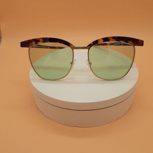 Bob Sdrunk Purple Tortoise Frames / Green Lens Su… - image 1